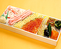 かに・いくら弁当
