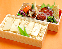 竹の子弁当